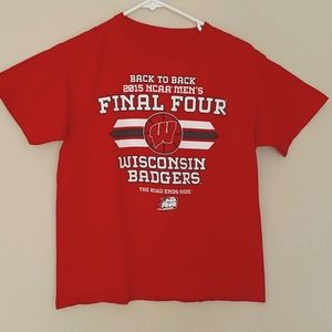Wisconsin Badgers Boy's T-shirt size L